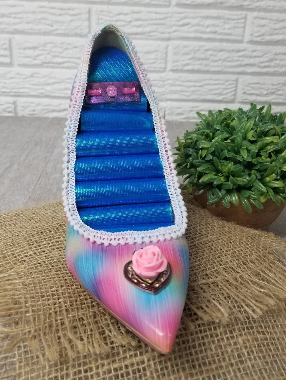 High Heel Ring Holder